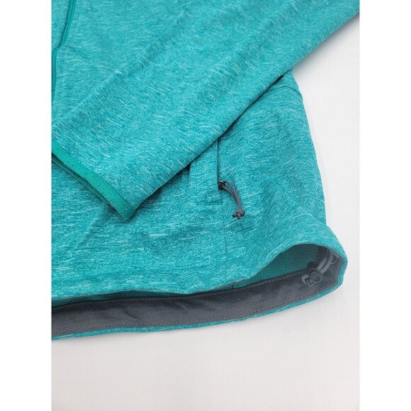 The North Face Canyonwall Women's Large Teal Softshell Full Zip Jacket - Picture 6 of 8